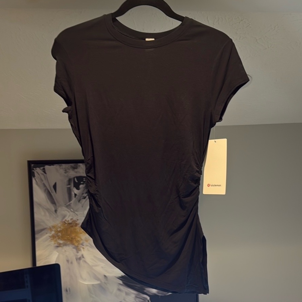 lululemon athletica Modal-Silk Asymmetrical-Hem Tee